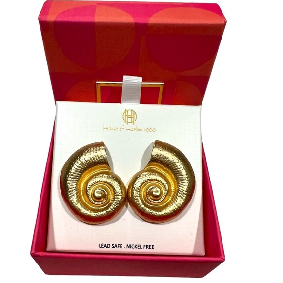 House of Harlow 1960 Jewelry - House of Harlow 1960 Seashell Earrings